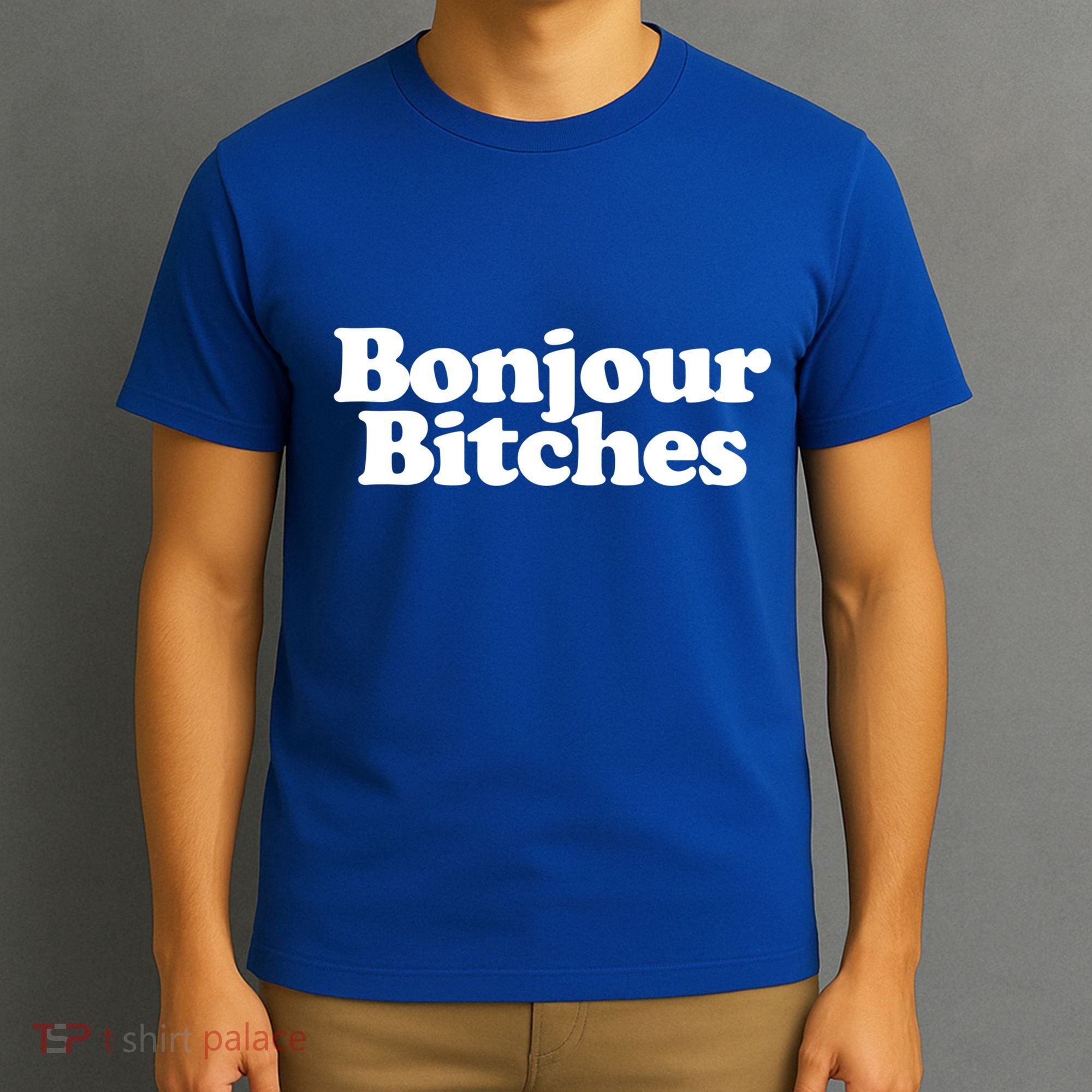 Bonjour Bitches Funny French Bonjour Bitches Gift T-Shirt