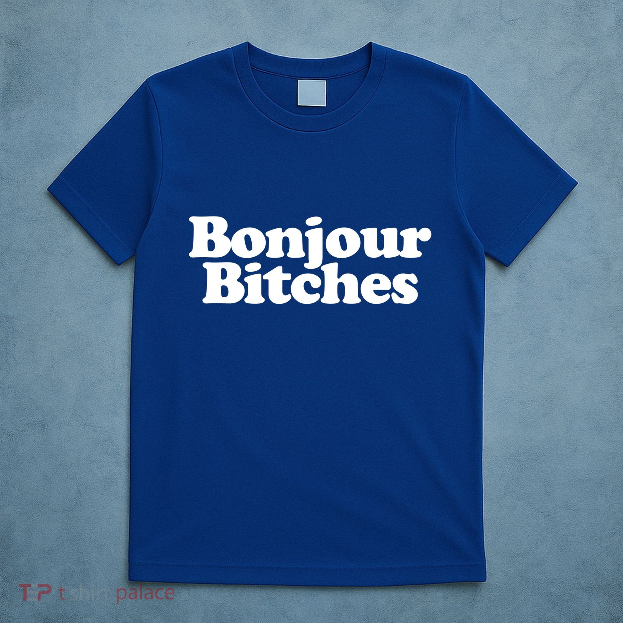 Bonjour Bitches Funny French Bonjour Bitches Gift T-Shirt