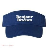 Bonjour Bitches Funny French Bonjour Bitches Gift Visor thumb 0