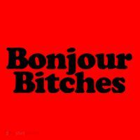 Bonjour Bitches Funny French Bonjour Bitches Gift Santa Hat thumb 1
