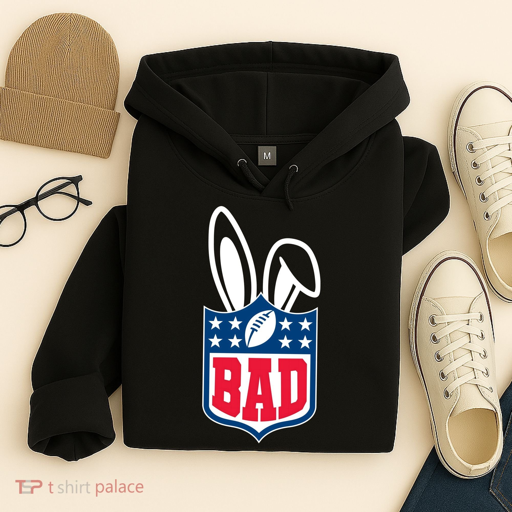 Bunny Bowl Football Fan Hoodie