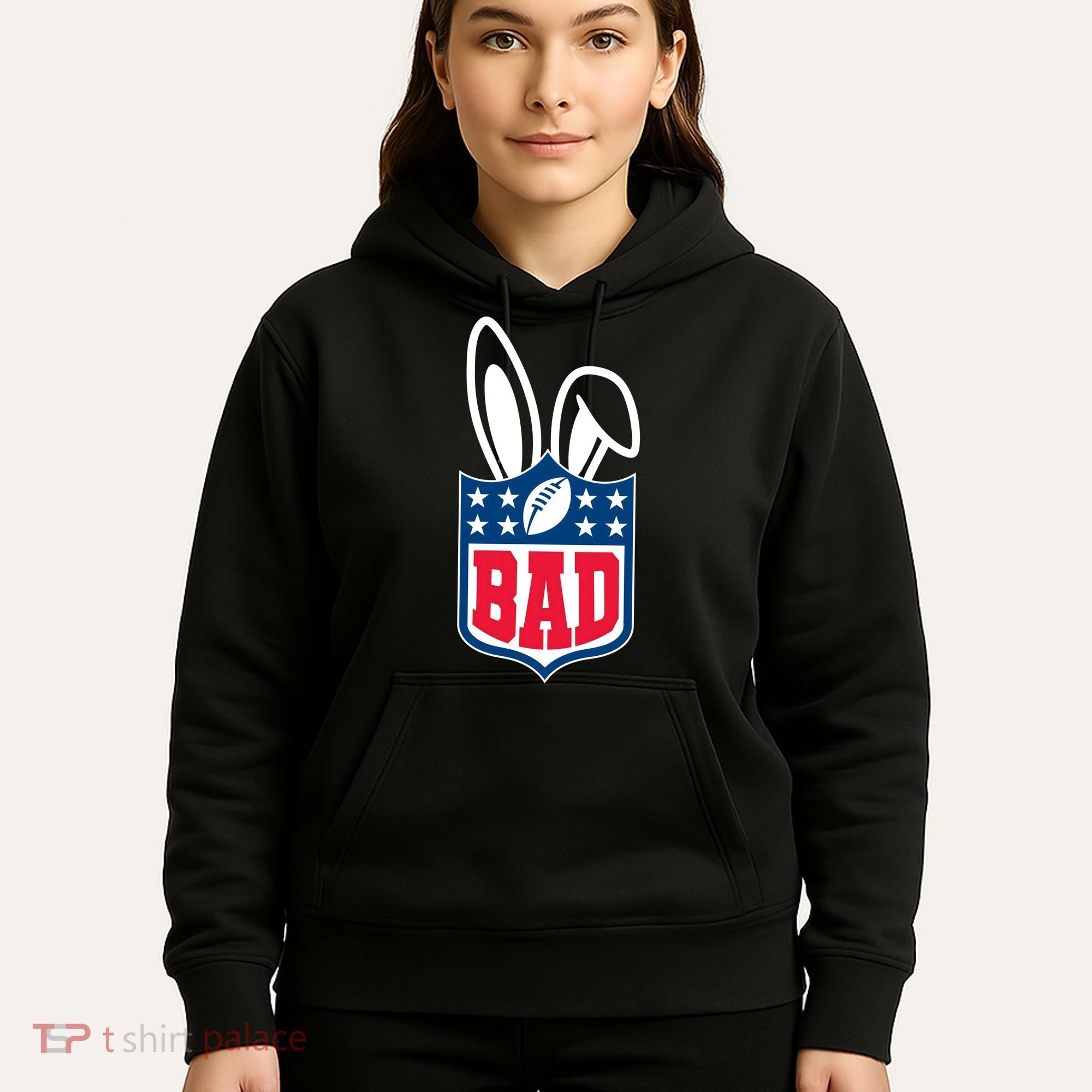 Bunny Bowl Football Fan Hoodie