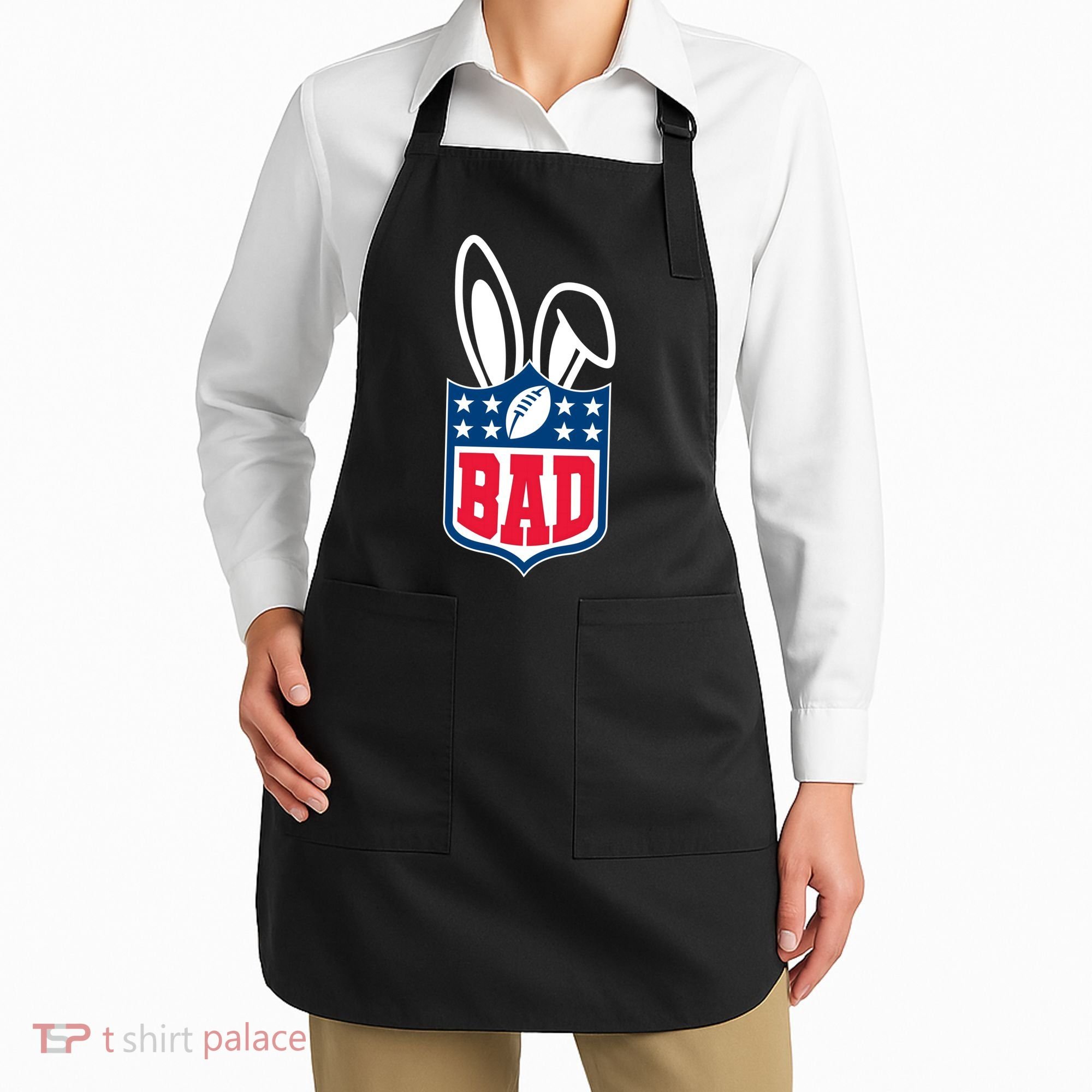 Bunny Bowl Football Fan Apron