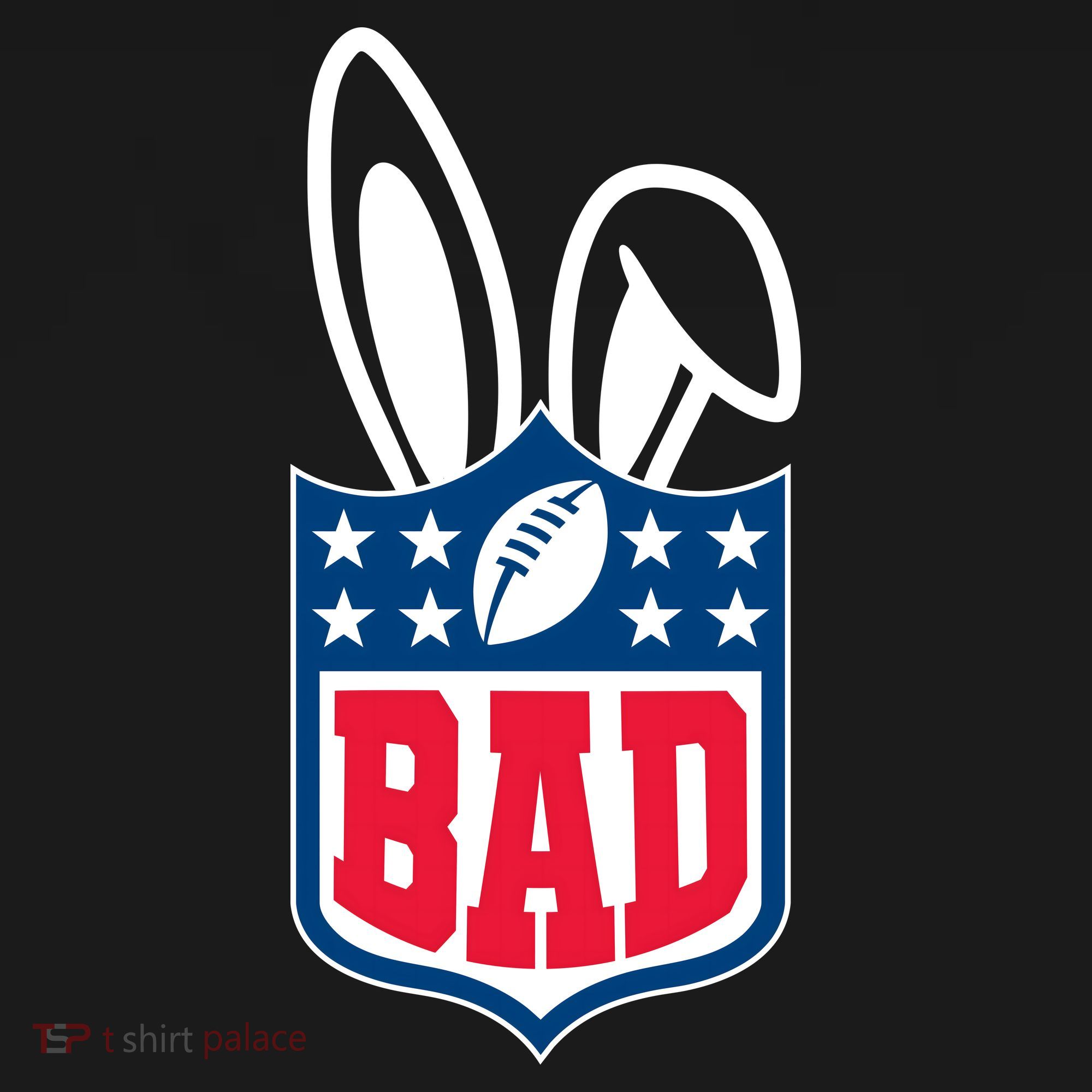 Bunny Bowl Football Fan T-Shirt