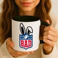 Bunny Bowl Football Fan Coffee Mug thumb 3