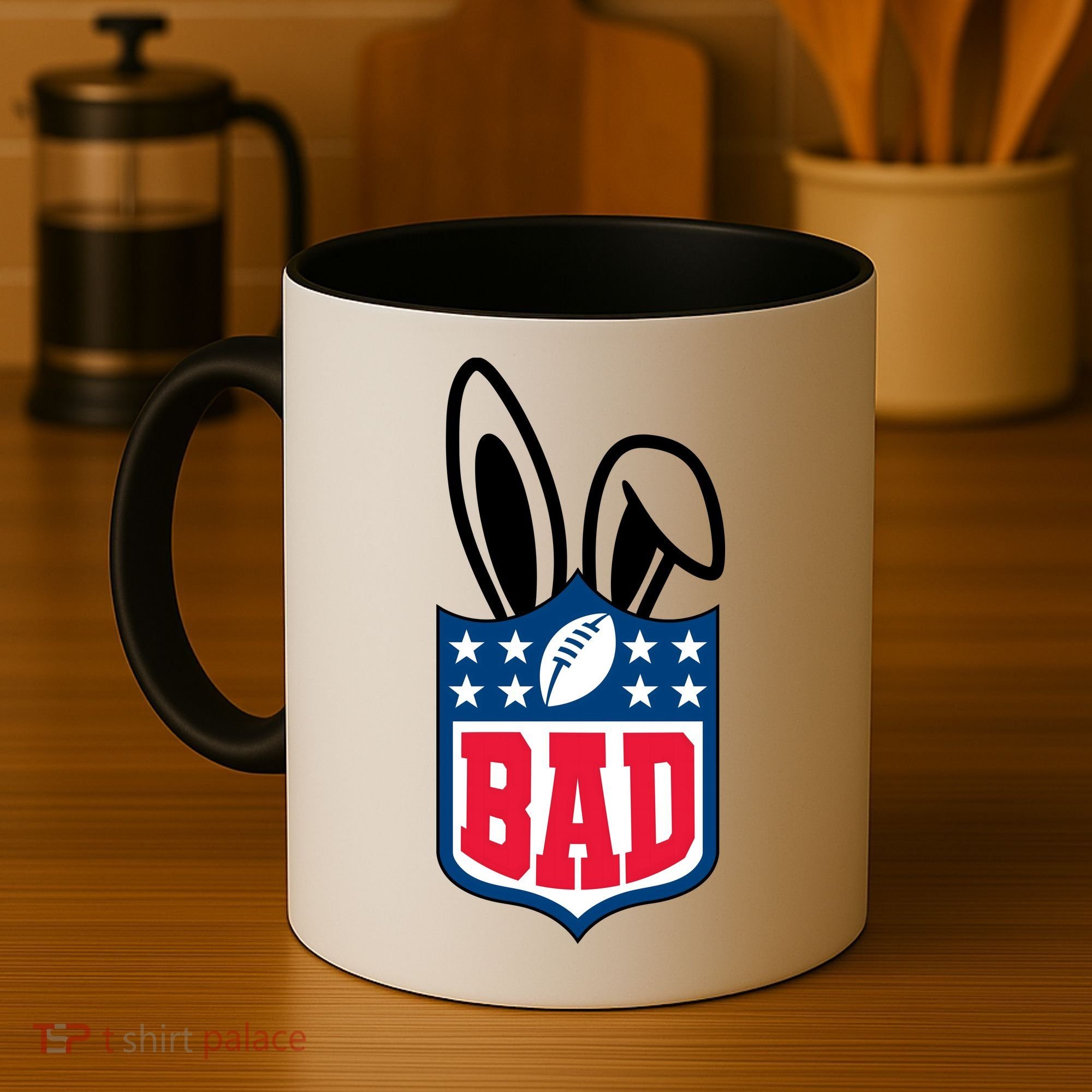 Bunny Bowl Football Fan Coffee Mug