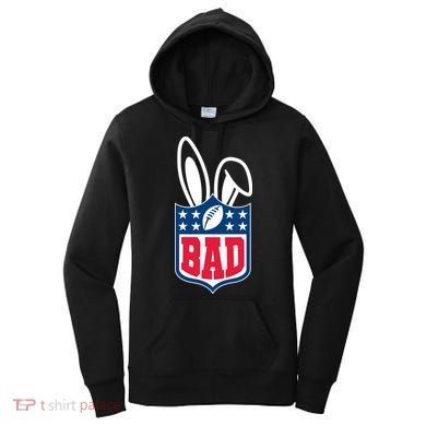Bunny Bowl Football Fan Women's Hoodie