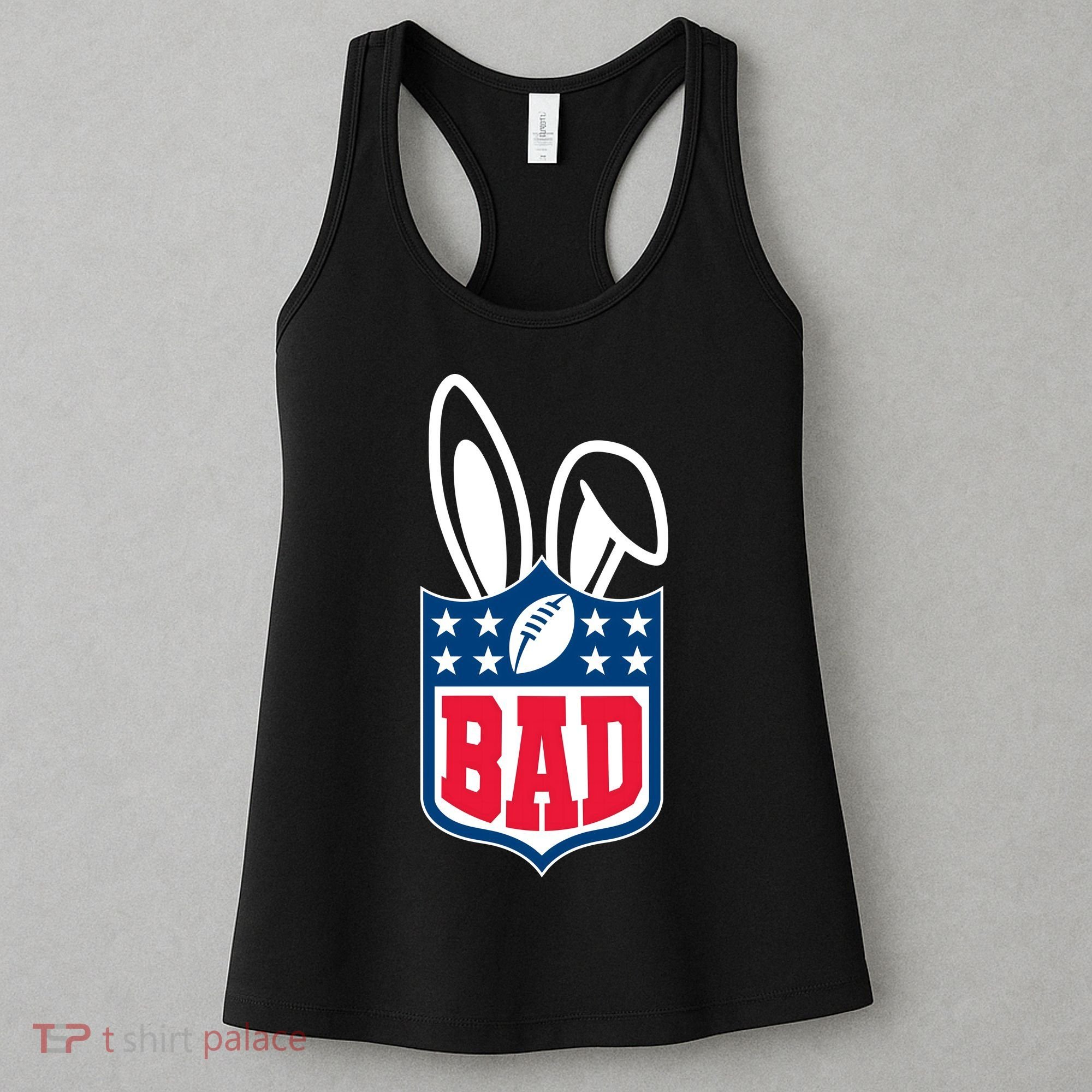 Bunny Bowl Football Fan Women's Tank Top