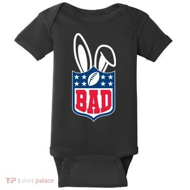 Bunny Bowl Football Fan Baby Bodysuit