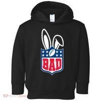 Bunny Bowl Football Fan Toddler Hoodie thumb 0