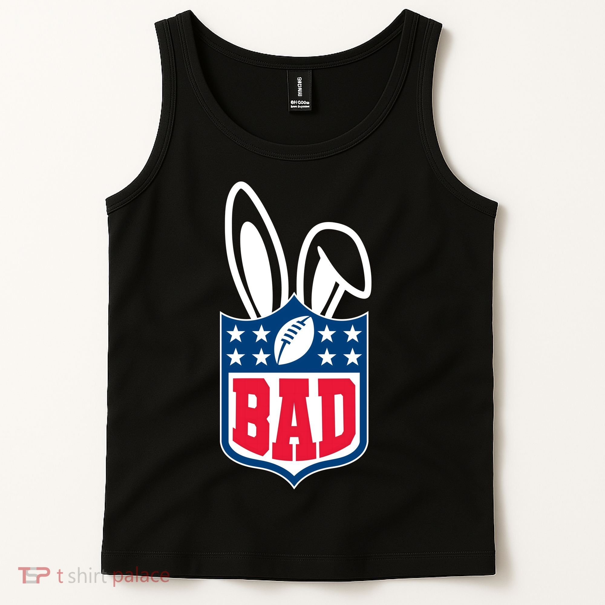 Bunny Bowl Football Fan Tank Top