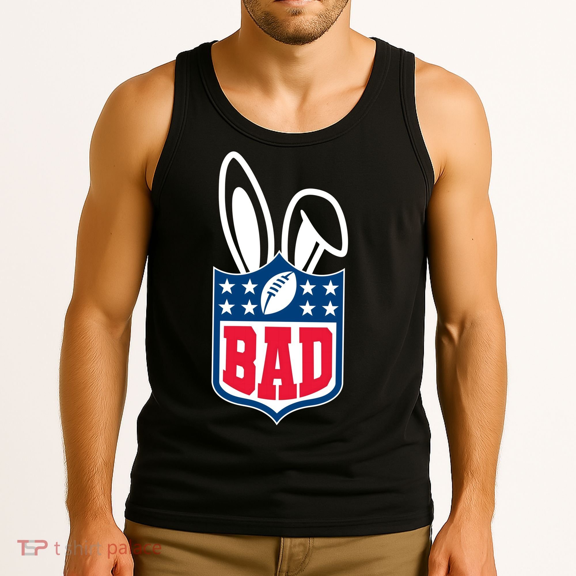Bunny Bowl Football Fan Tank Top