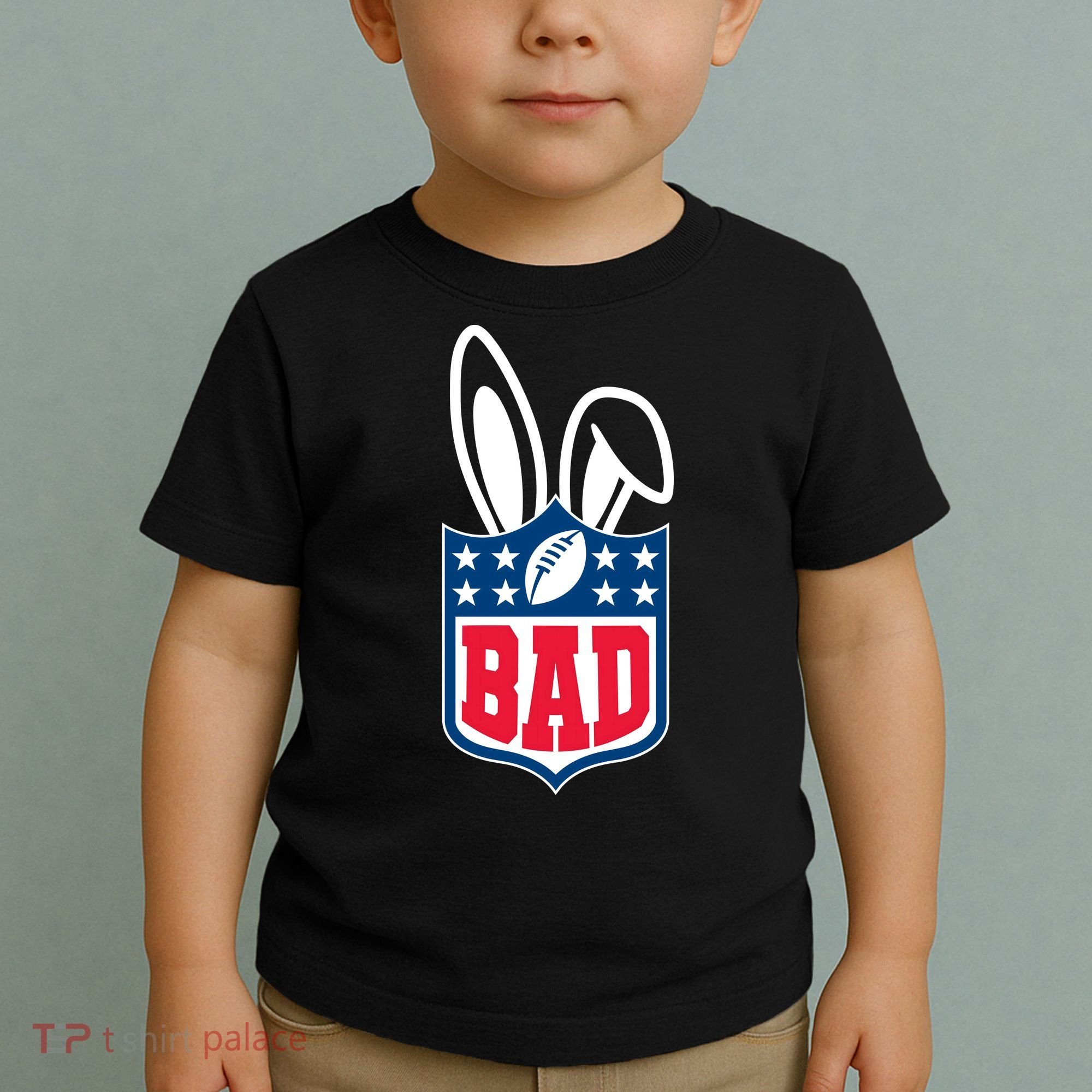 Bunny Bowl Football Fan Toddler T-Shirt