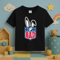 Bunny Bowl Football Fan Toddler T-Shirt thumb 3