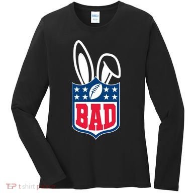 Bunny Bowl Football Fan Women's Long Sleeve Shirt