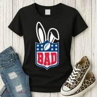 Bunny Bowl Football Fan Women's T-Shirt thumb 3