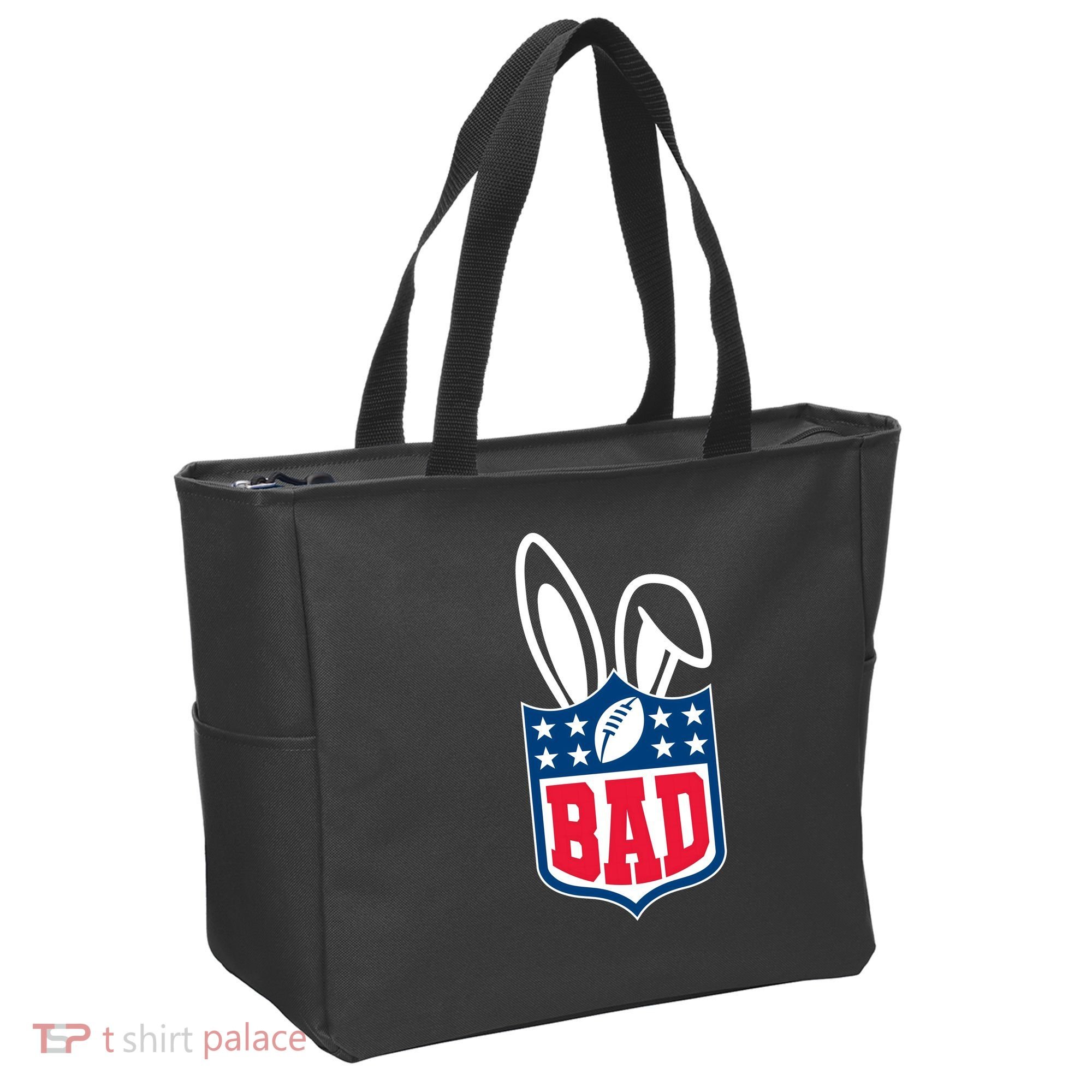 Bunny Bowl Football Fan Tote Bag