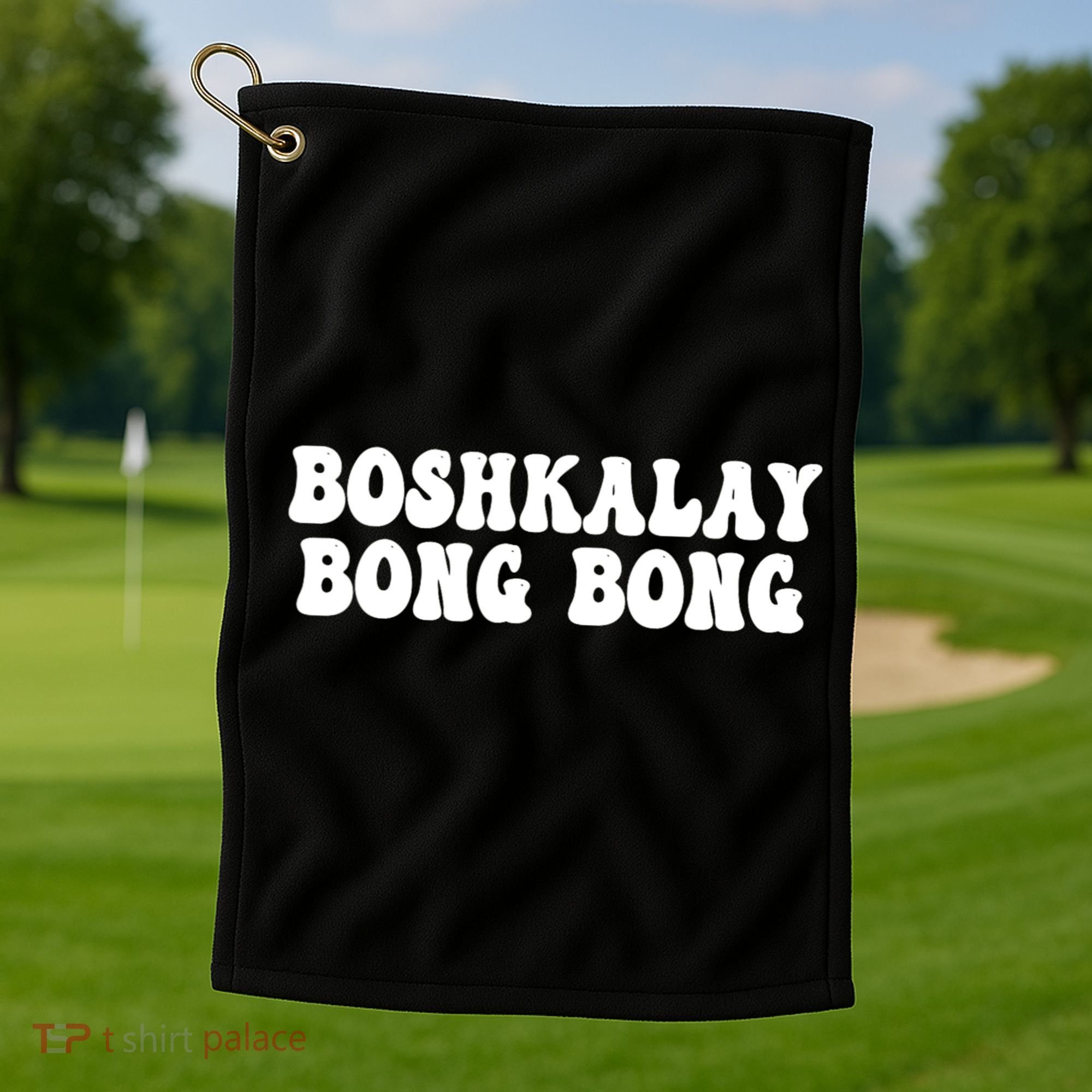 Boshkalay Bongbong Funny Boshkalay Bongbong Golf Towel