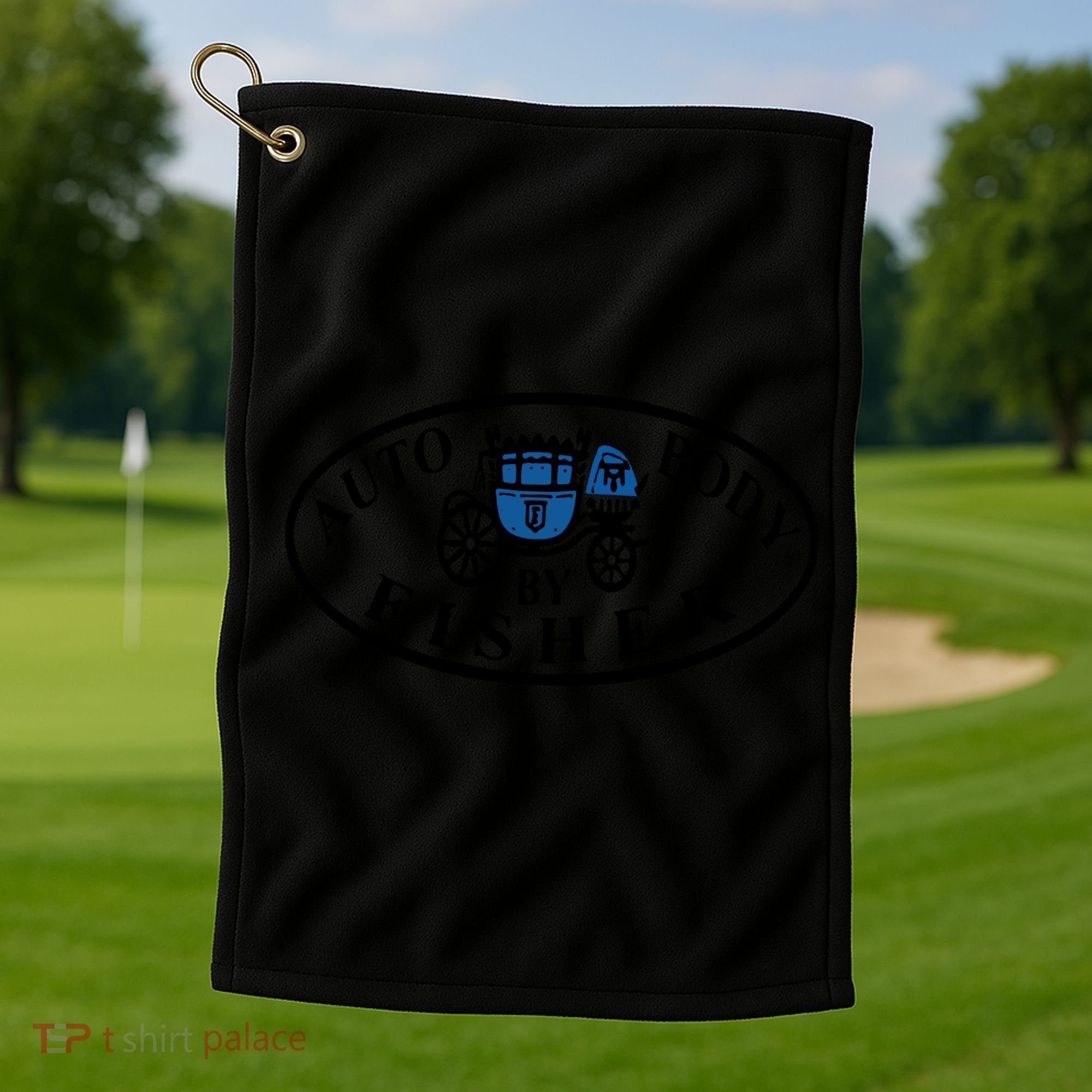 Body By Fisher Golf Towel
