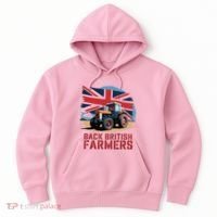Back British Farmers Uk Farmers Protest Hoodie thumb 0