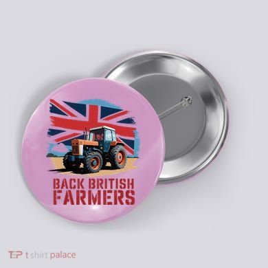 Back British Farmers Uk Farmers Protest Button