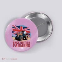 Back British Farmers Uk Farmers Protest Button thumb 0