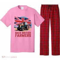 Back British Farmers Uk Farmers Protest Pajama Set thumb 0
