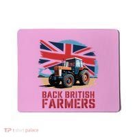 Back British Farmers Uk Farmers Protest Mousepad thumb 0