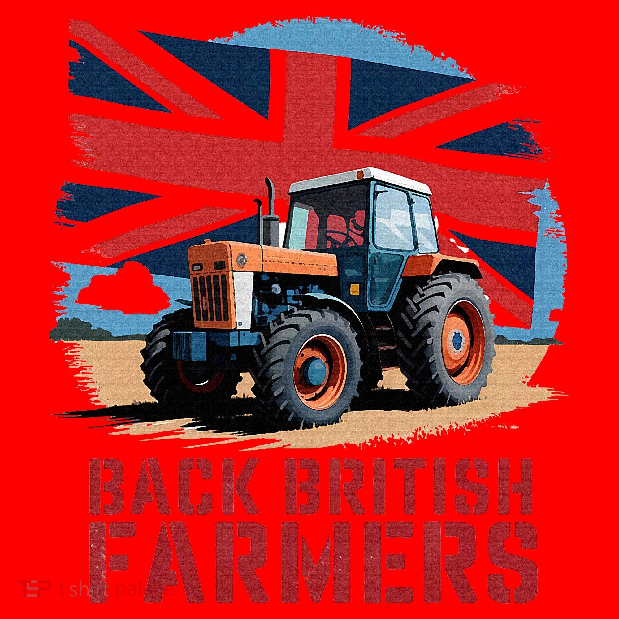 Back British Farmers Uk Farmers Protest Santa Hat