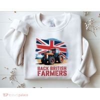Back British Farmers Uk Farmers Protest Sweatshirt thumb 2