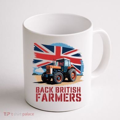 Back British Farmers Uk Farmers Protest Coffee Mug back