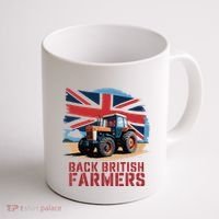 Back British Farmers Uk Farmers Protest Coffee Mug thumb 1