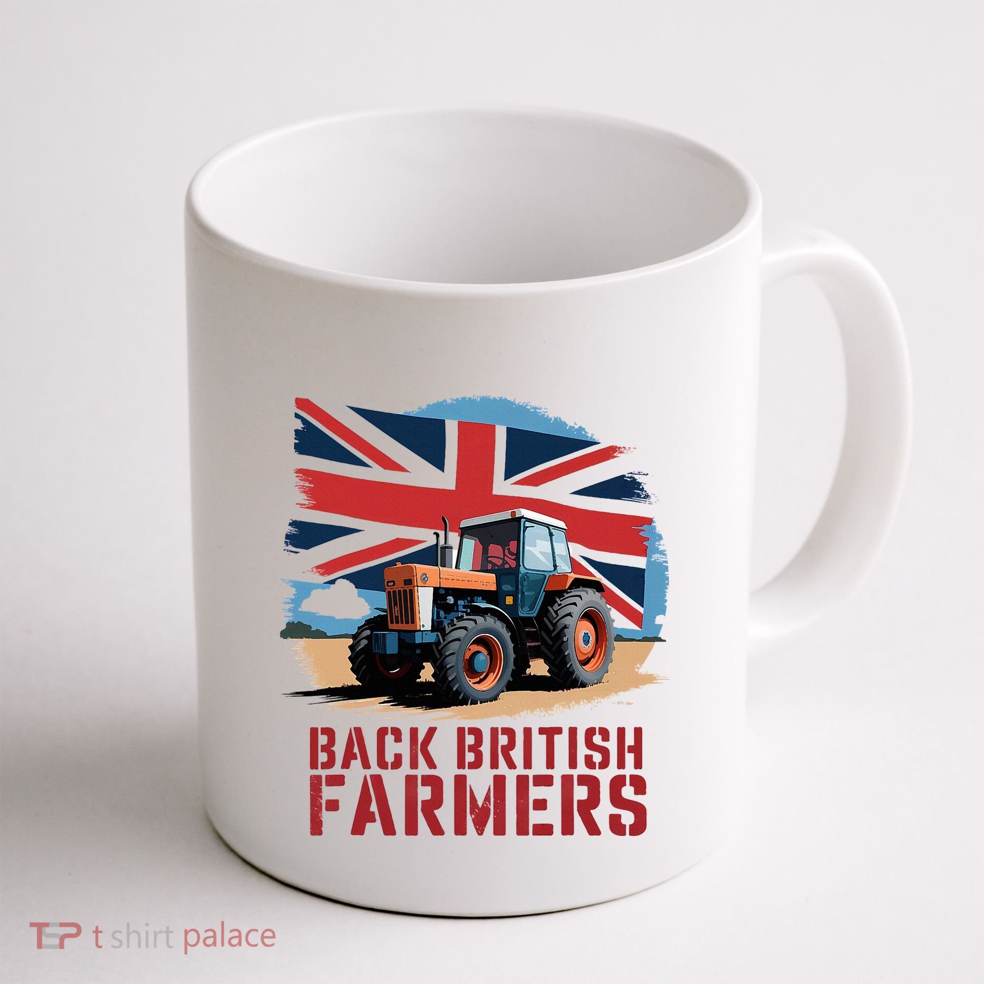 Back British Farmers Uk Farmers Protest Coffee Mug