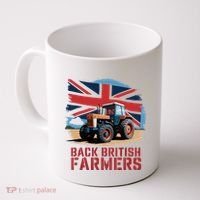 Back British Farmers Uk Farmers Protest Coffee Mug thumb 0