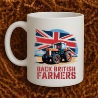 Back British Farmers Uk Farmers Protest Coffee Mug thumb 2