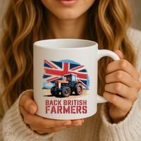 Back British Farmers Uk Farmers Protest Coffee Mug thumb 3