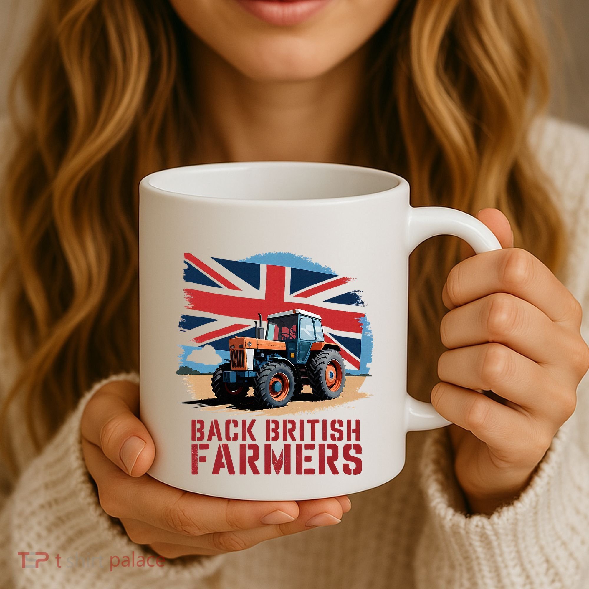 Back British Farmers Uk Farmers Protest Coffee Mug