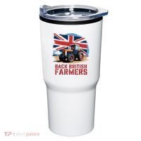 Back British Farmers Uk Farmers Protest Tumbler thumb 0
