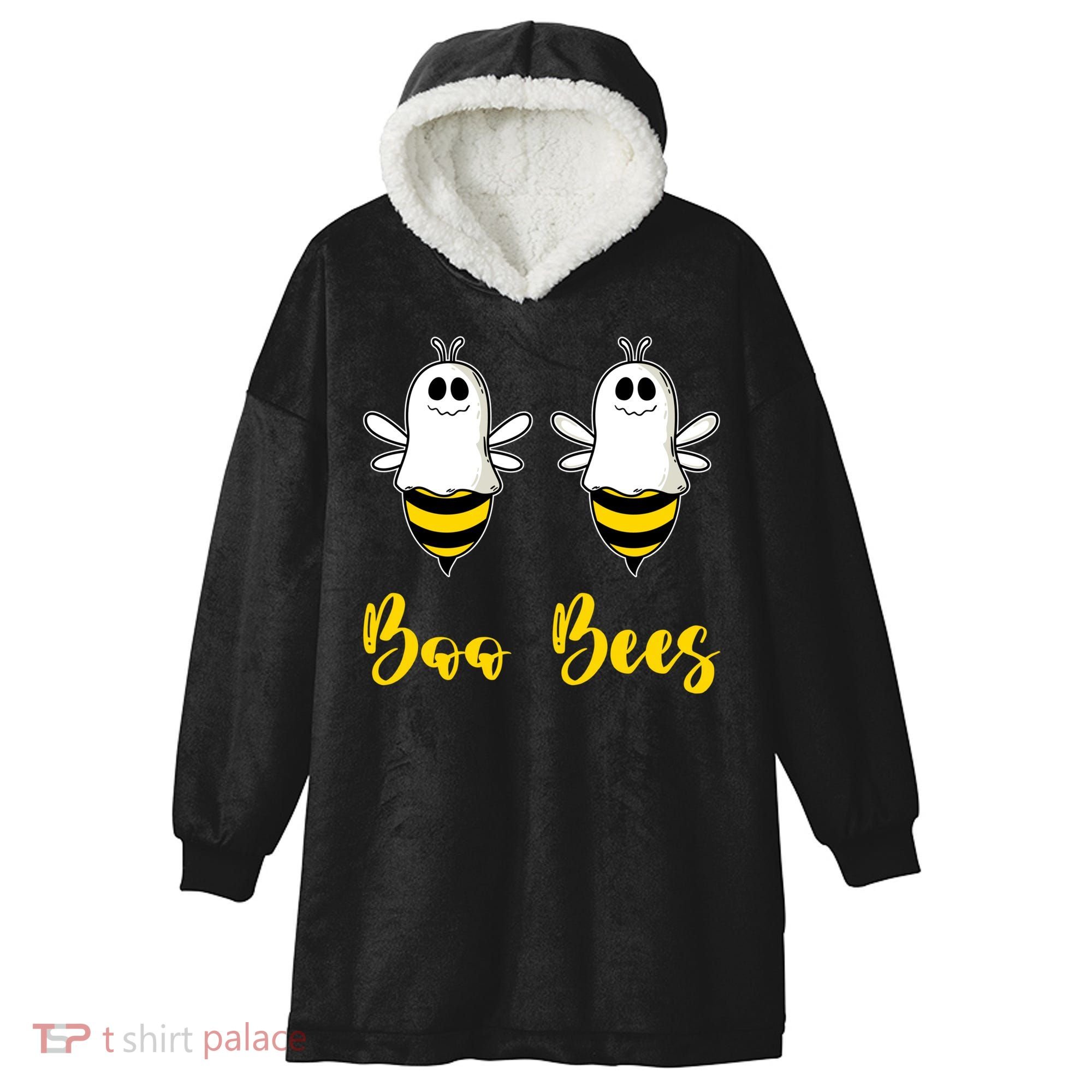 Boo Beez Funny Bee Halloween Costume Bees Cute Gift Hooded Wearable Blanket