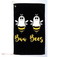 Boo Beez Funny Bee Halloween Costume Bees Cute Gift Golf Towel thumb 0