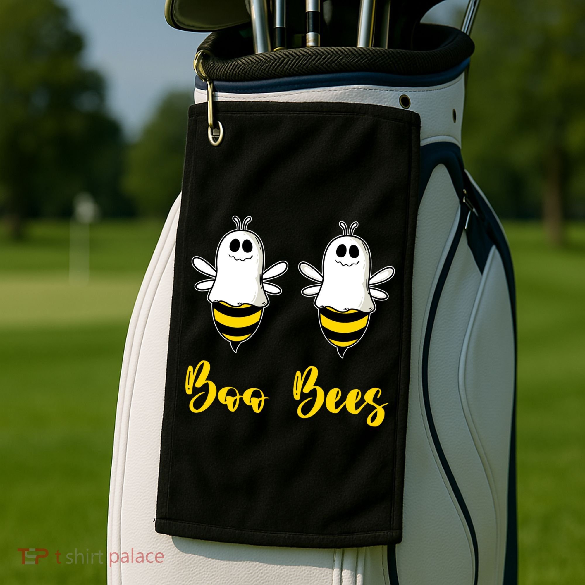 Boo Beez Funny Bee Halloween Costume Bees Cute Gift Golf Towel