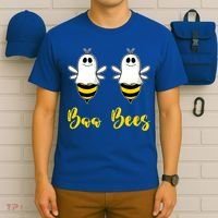 Boo Beez Funny Bee Halloween Costume Bees Cute Gift T-Shirt thumb 6