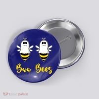 Boo Beez Funny Bee Halloween Costume Bees Cute Gift Button thumb 0