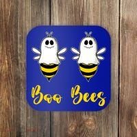 Boo Beez Funny Bee Halloween Costume Bees Cute Gift Coaster thumb 0