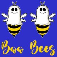 Boo Beez Funny Bee Halloween Costume Bees Cute Gift Mousepad thumb 1