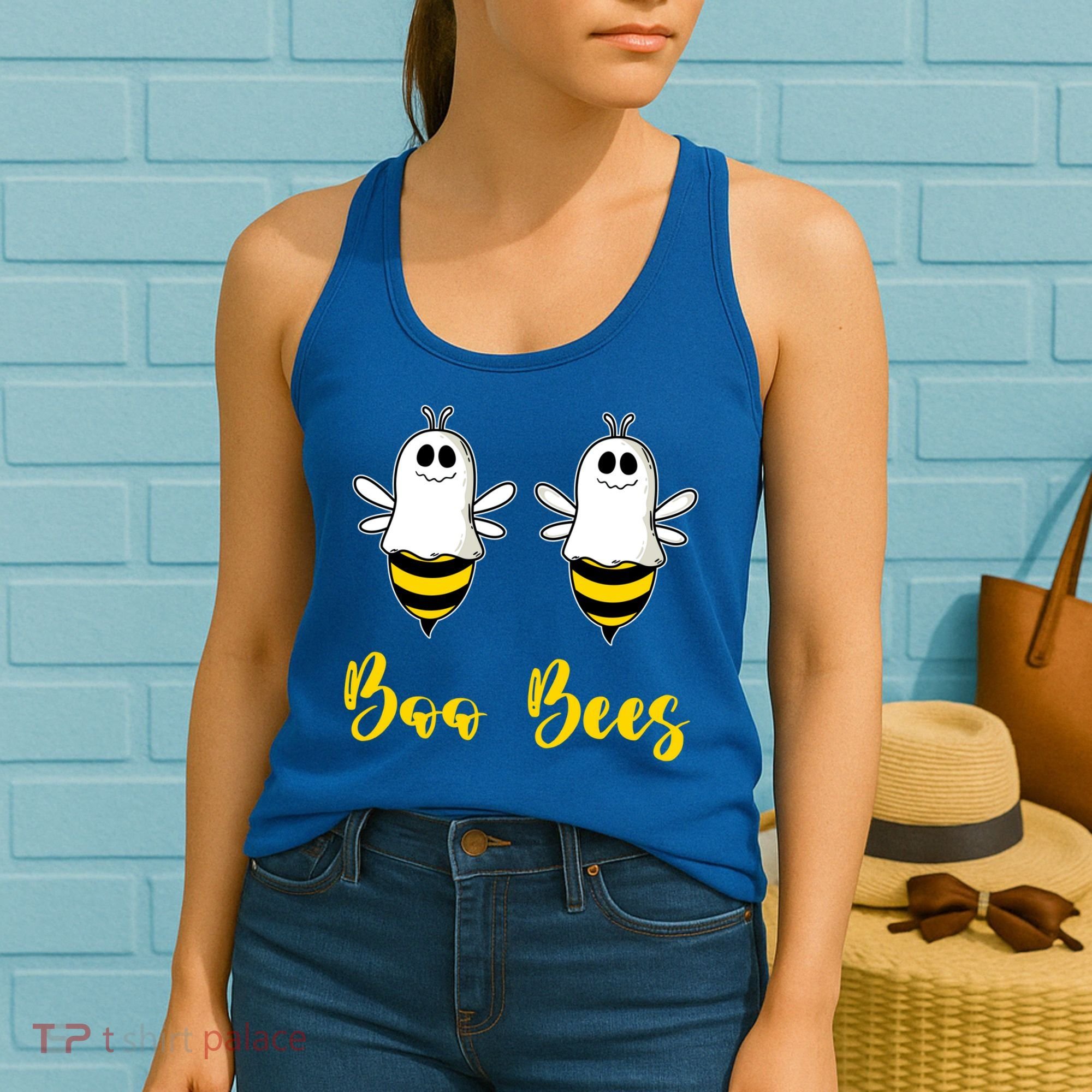 Boo Beez Funny Bee Halloween Costume Bees Cute Gift Women's Tank Top