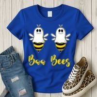 Boo Beez Funny Bee Halloween Costume Bees Cute Gift Women's T-Shirt thumb 3