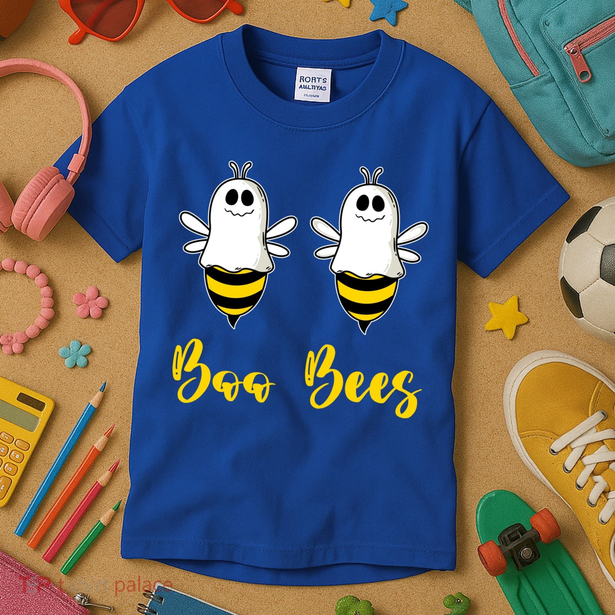 Boo Beez Funny Bee Halloween Costume Bees Cute Gift Kids T-Shirt