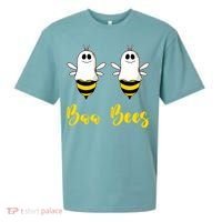 Boo Beez Funny Bee Halloween Costume Bees Cute Gift Sueded Cloud Jersey T-Shirt thumb 0