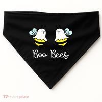 Boo Bees Funny Halloween USA-Made Doggie Bandana thumb 0